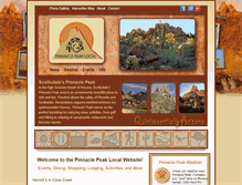 Tablet Screenshot of pinnaclepeaklocal.com